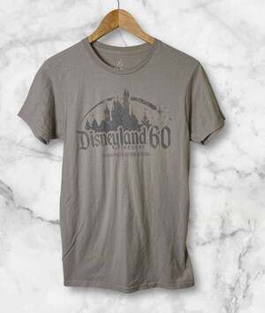 Disneyland 60th Anniversary Diamond Celebration T-Shirt Women's Size Small